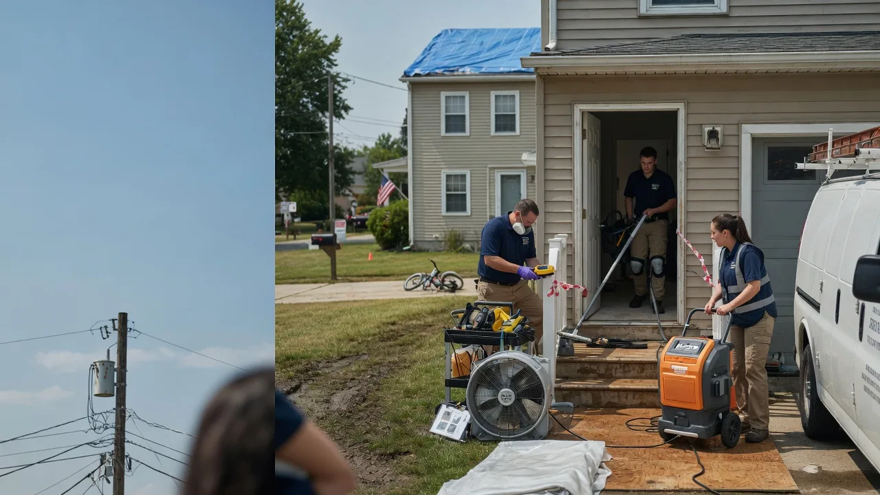 Water Damage Repair in Longville, LA near me